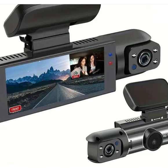 Dual Dash Cam Front And Inside 1080P camera for car - Picture 4 of 13
